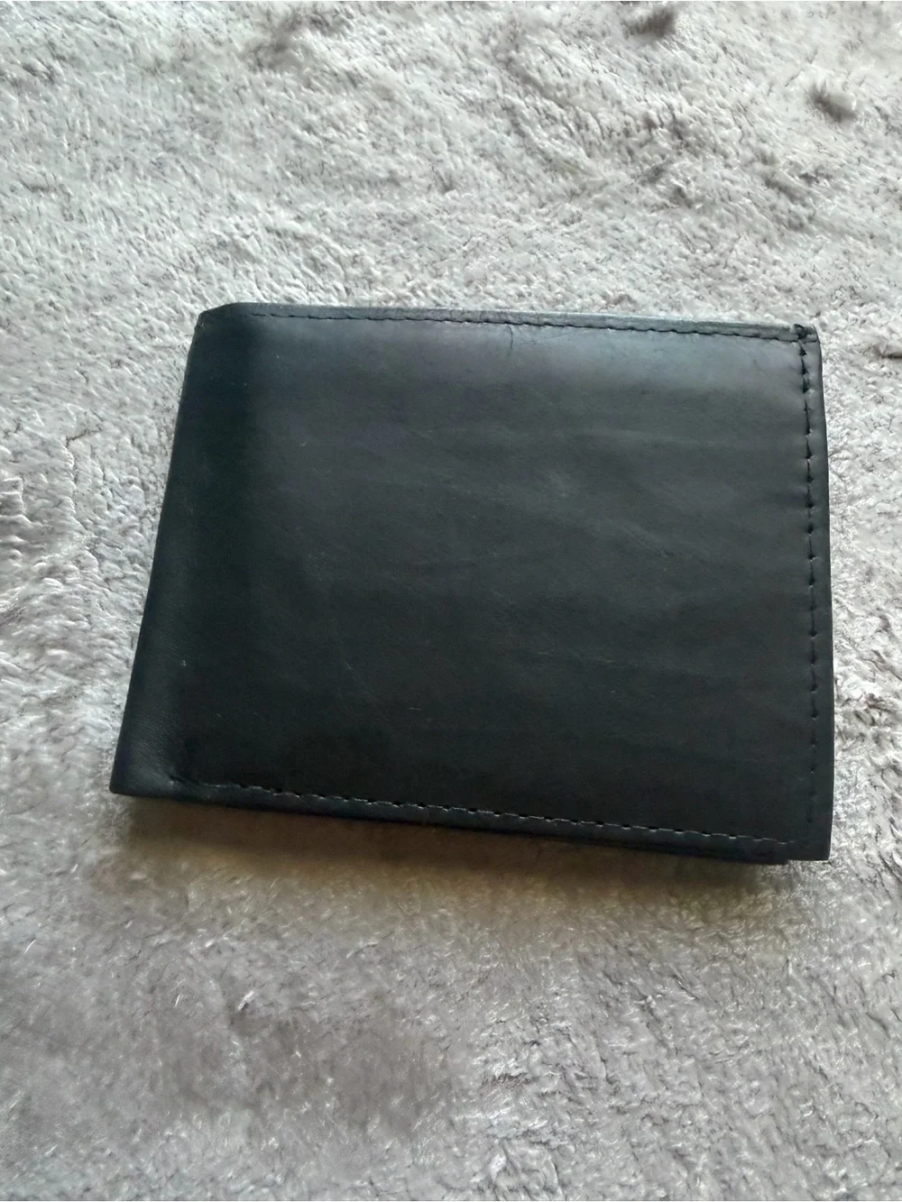 Classic Black Bi-Fold Wallet - Men Accessories